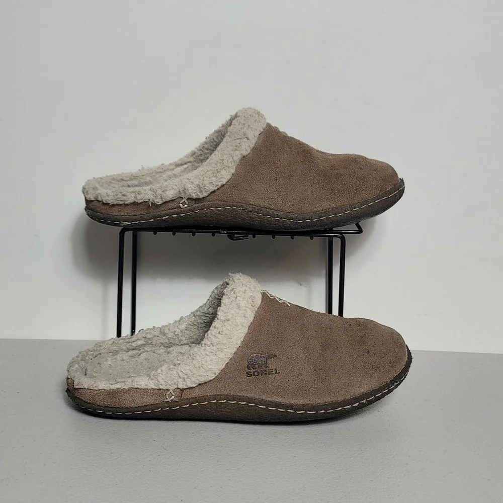 Sorel ♡ Womens Nakiska NL 1612-051 Brown Slip On Casual Slide Slipper Size US 7 - Picture 2 of 7